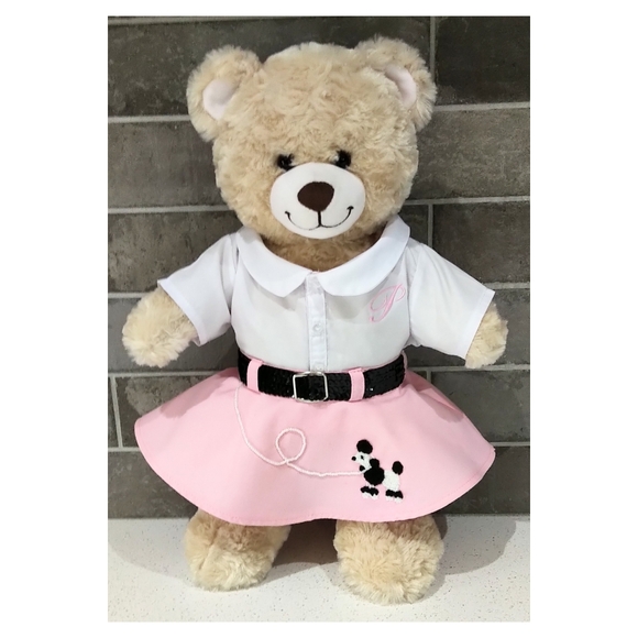 Build-A-Bear Other - Build-A-Bear 50s Poodle Skirt Outfit